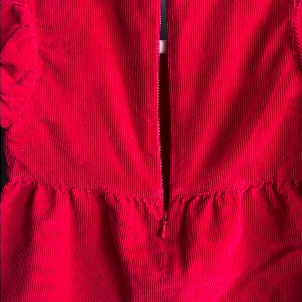 Hanna Andersson Red Corduroy Dress - Picture 7 of 12